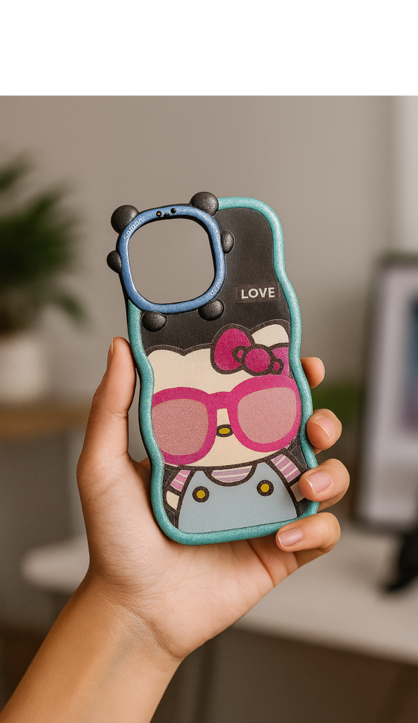 Fashion Printed Case for iPhone – Soft Matte Back Cover for Girls