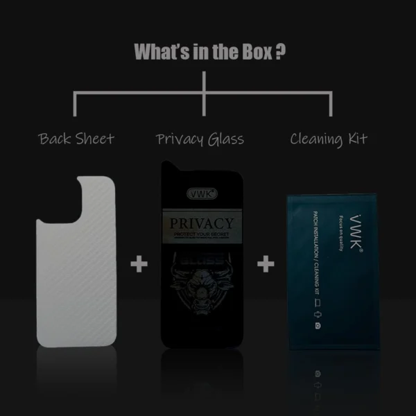 iPhone Premium Privacy Screen Protector